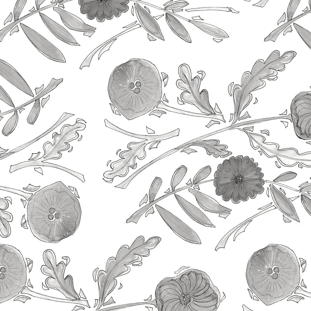 Floral Plate