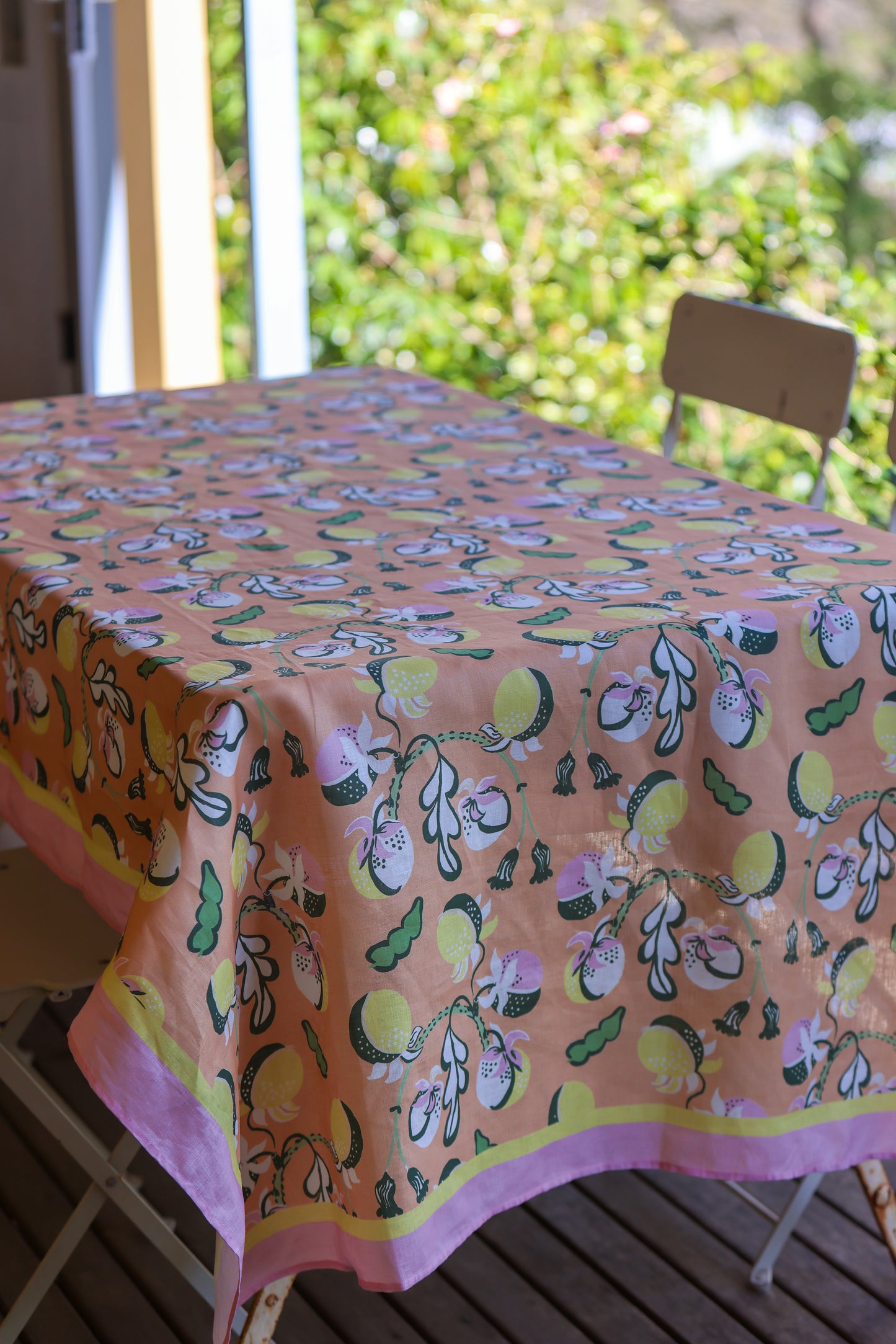 Joseph's Fruit Honeysuckle Tablecloth