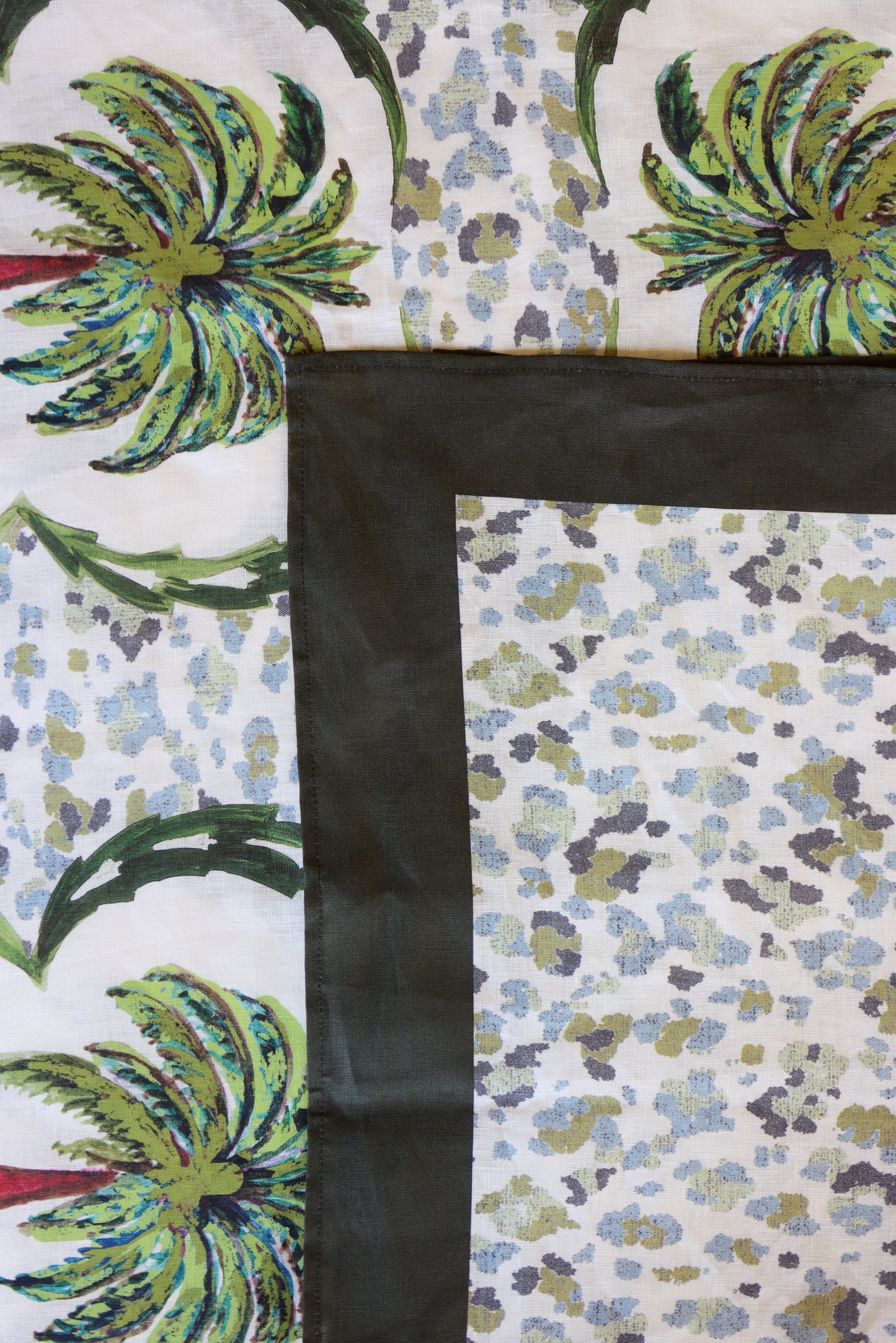 Bismarck Palm Ocelot Tablecloth