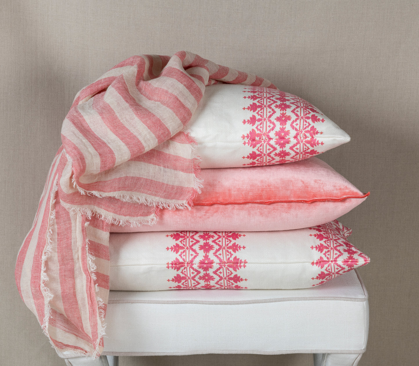 Fez Stripe Lumber Cushion