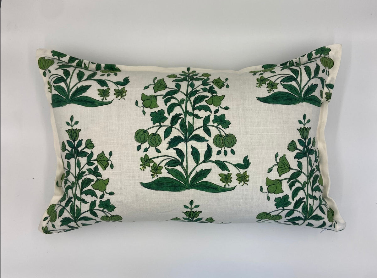 Jaipur Floral Block Cushion