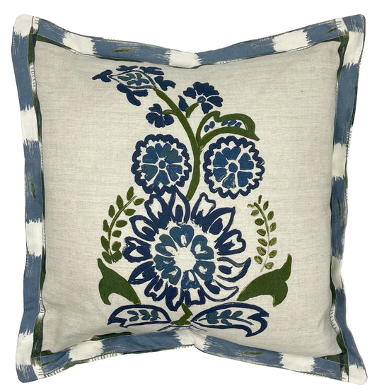 Paisley Nine Muses Textiles Border Cushions