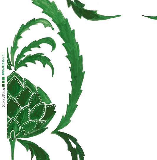 Pineapple Kelly Green Remnant