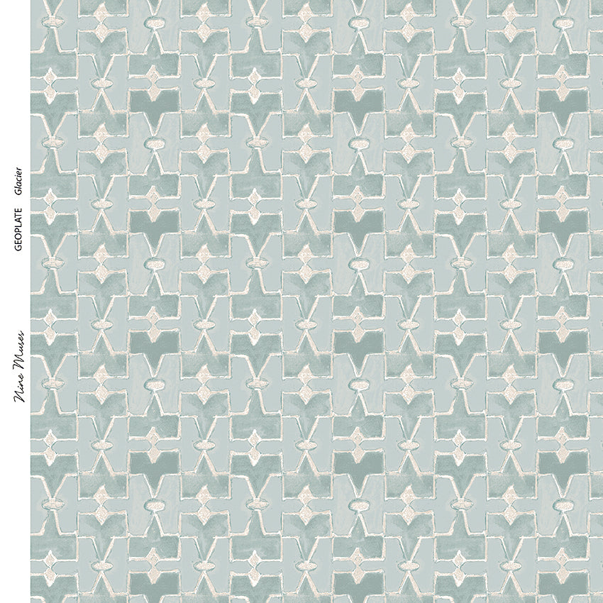 Geo Plate Wallpaper