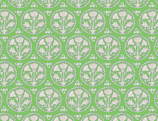 Greek Plate Reverse Green Remnant